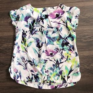 Liz Claiborne Floral blouse